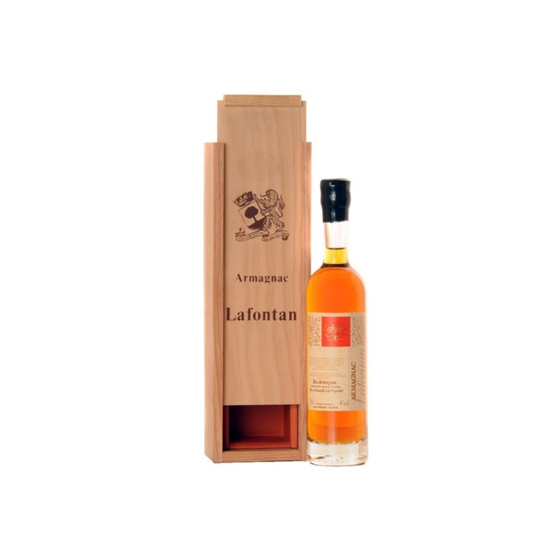Lafontan | Armagnac 1987 v dřevěné krabičce 0,2l Lafontan | Armagnac 1987 v dřevěné krabičce 0,2l