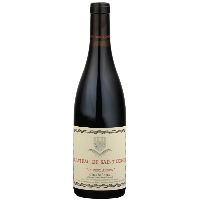 Château de Saint Cosme | Côtes du Rhone Les Deux Albion 2018 Château de Saint Cosme | Côtes du Rhone Les Deux Albion 2018