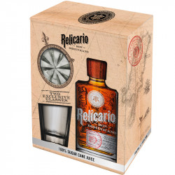 Ron Relicario | Ron Dominicano 40% v dárkovém balení + 2 skleničky