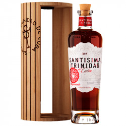 Ron Santísima Trinidad | Rum 15 YO 40,7% v dřevěném dárkovém balení