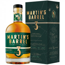 Zámecká palírna Blatná | Martin´s Barrel 3YO Whisky Limited Edition 2021 53%