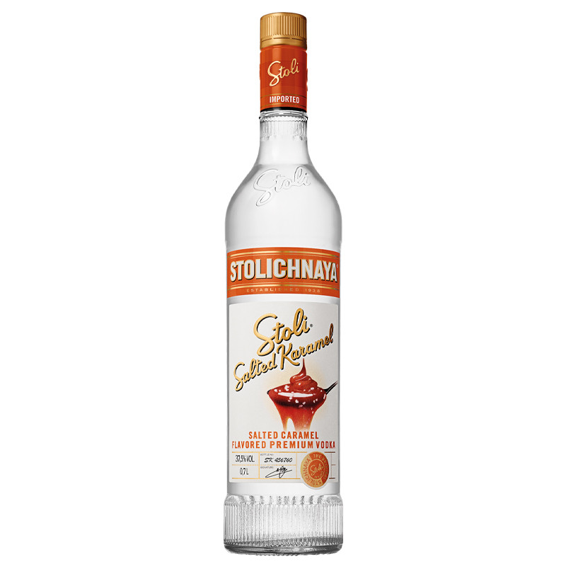 Stolichnaya Vodka| Stoli Salted Karamel 37,5% 0,7l
