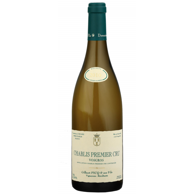 Gilbert Picq | Chablis 1er Cru Vosgros 2020