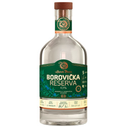 Borovička RESERVA 43% 0,7l