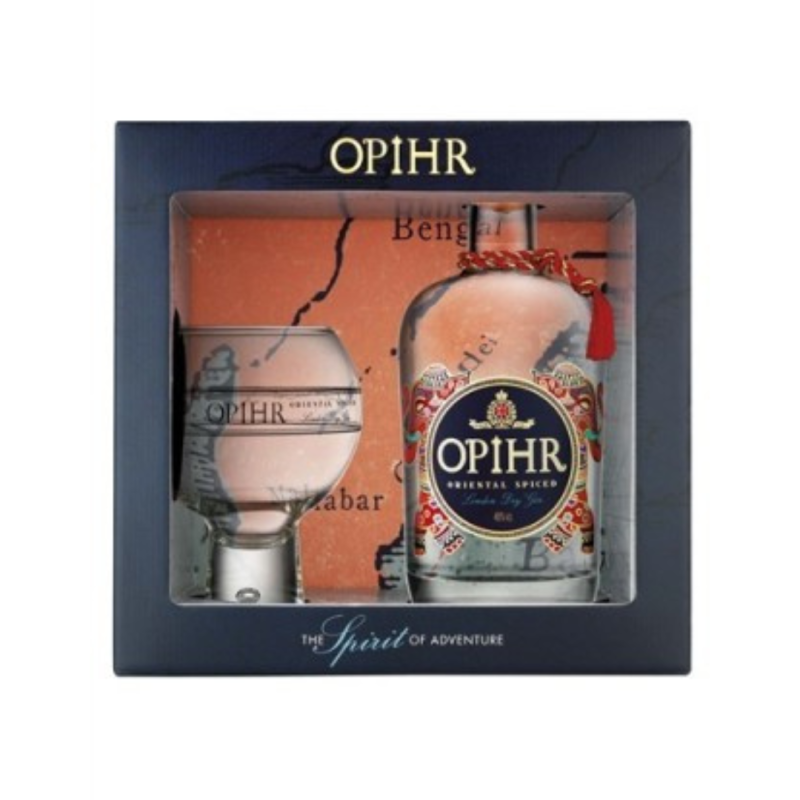 Opihr | Original Spiced London Dry Gin v dárkovém balení se skleničkou