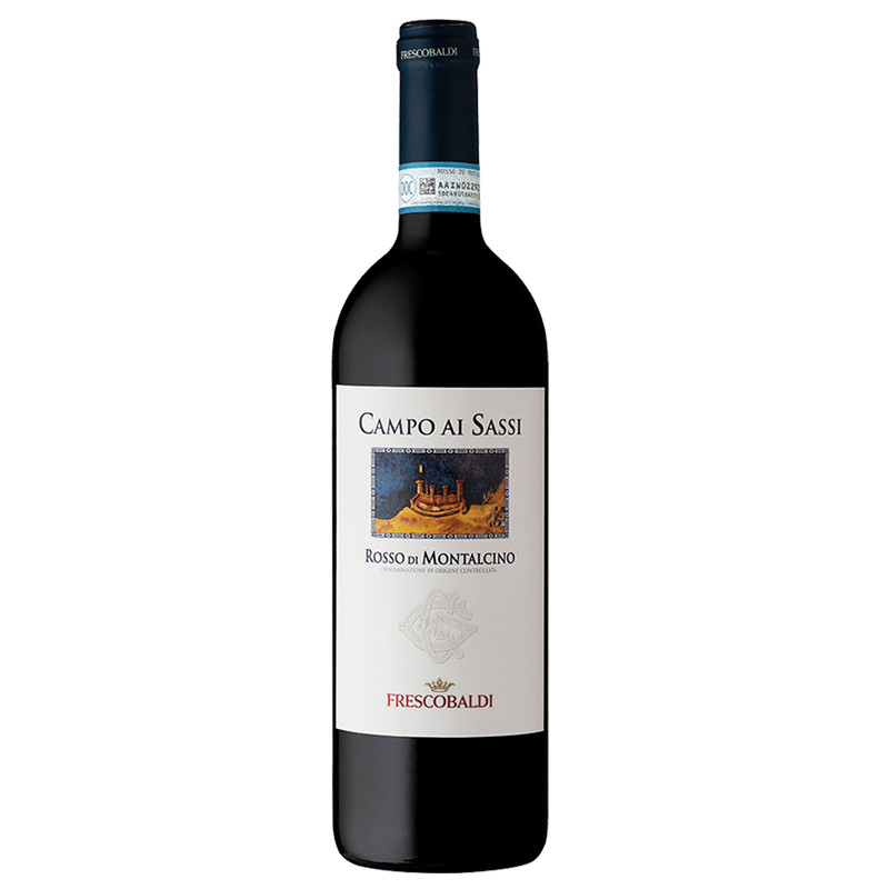 Tenuta CastelGiocondo Frescobaldi | Rosso di Montalcino DOC Campo ai Sassi 2022