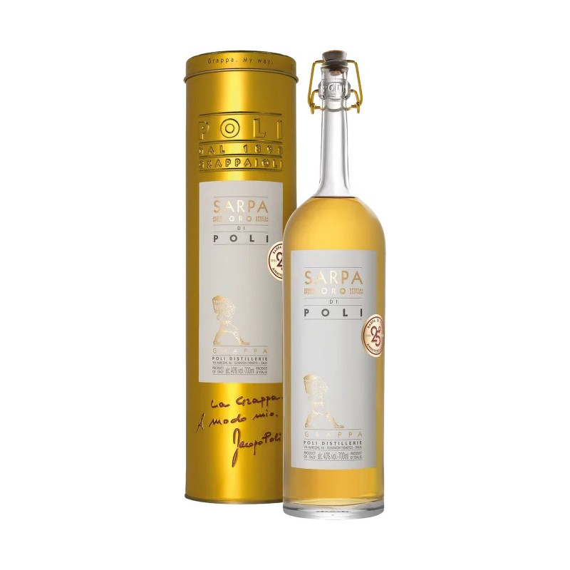 Jacopo Poli | Grappa Sarpa Barrique di Poli 0,7l GB