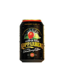 Kopparberg Strawberry&Lime 4,5% 0,33 l plech