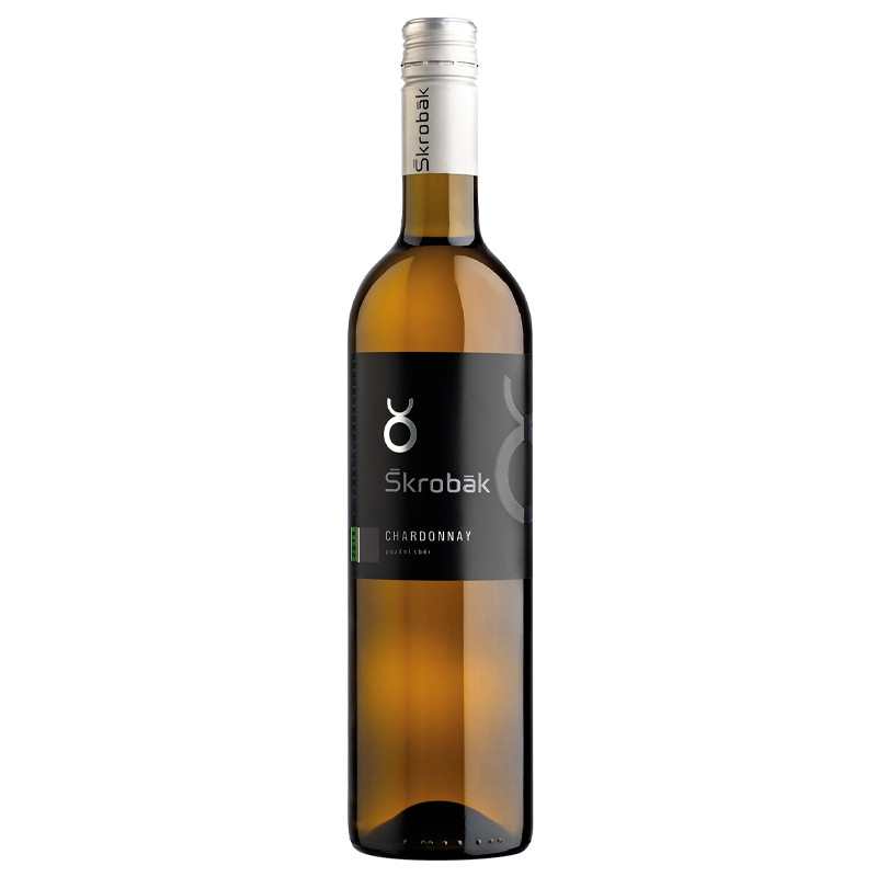 Vinařství Škrobák | Chardonnay výběr z hroznů 2023 VŠ Vinařství Škrobák | Chardonnay výběr z hroznů 2023 VŠ