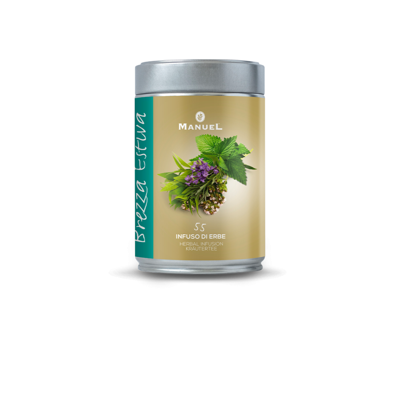 Manuel Caffé | Čaj sypaný 200g (dóza) BREZZA ESTIVA 55