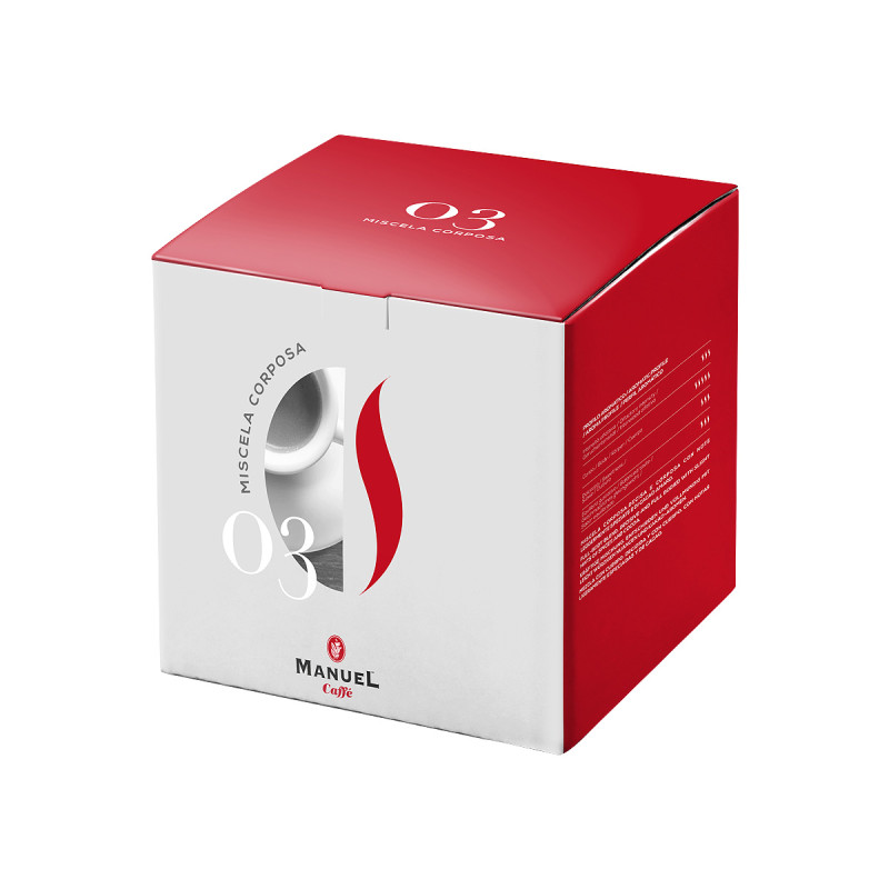 Manuel Café | Manuel Kapsle Nespresso 50 ks Miscela Corposa