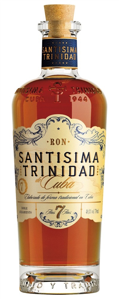 Ron Santísima Trinidad 7anos 40,3% 0,7l	(holá láhev)