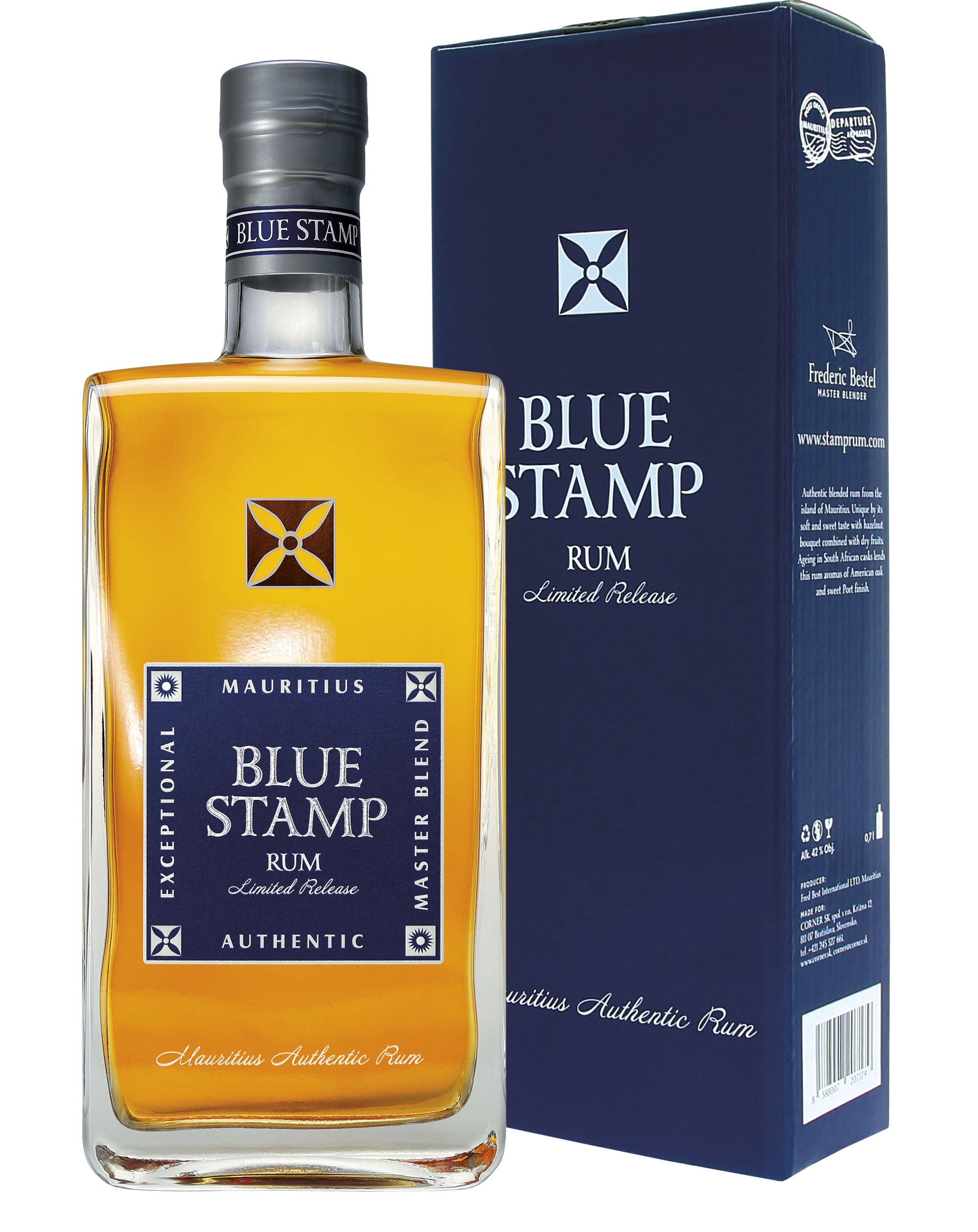 Blue Stamp 0,7L 42% (karton)