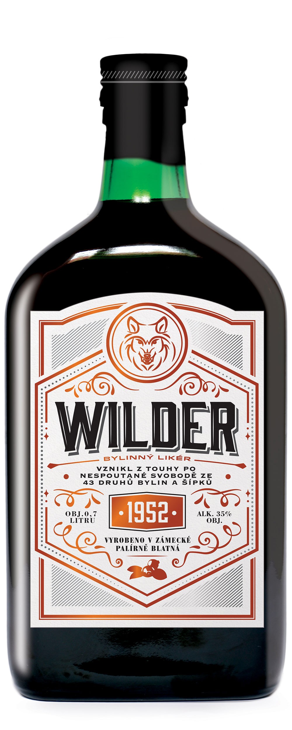 Wilder 1952 35% 0,7l (holá láhev)