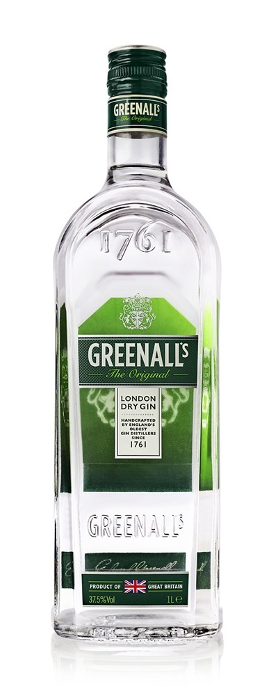 GIN GREENALLS 40% 1l (holá láhev)