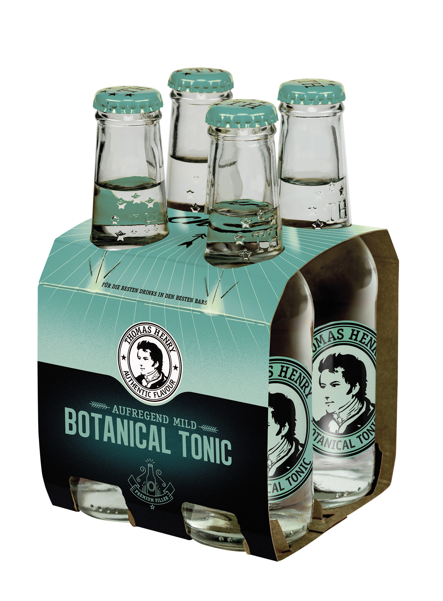 Thomas Henry Botanical Tonic 4 - pack 200 ml