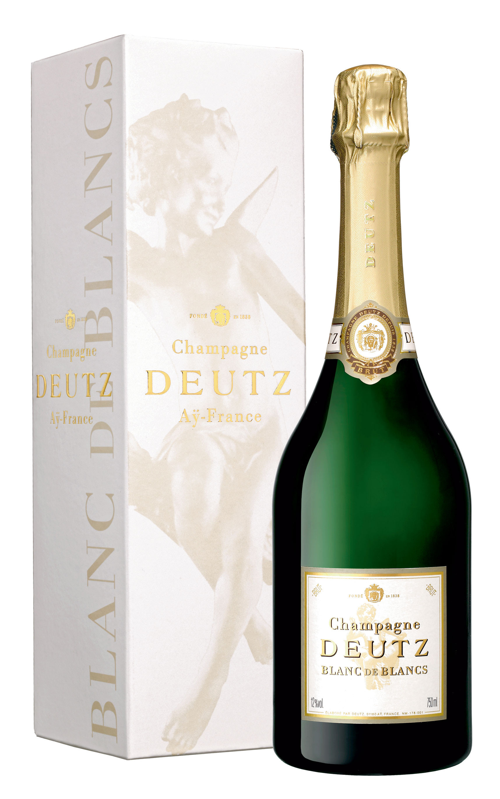 Deutz Champagne Blanc de Blancs 2017 v dárkovém balení