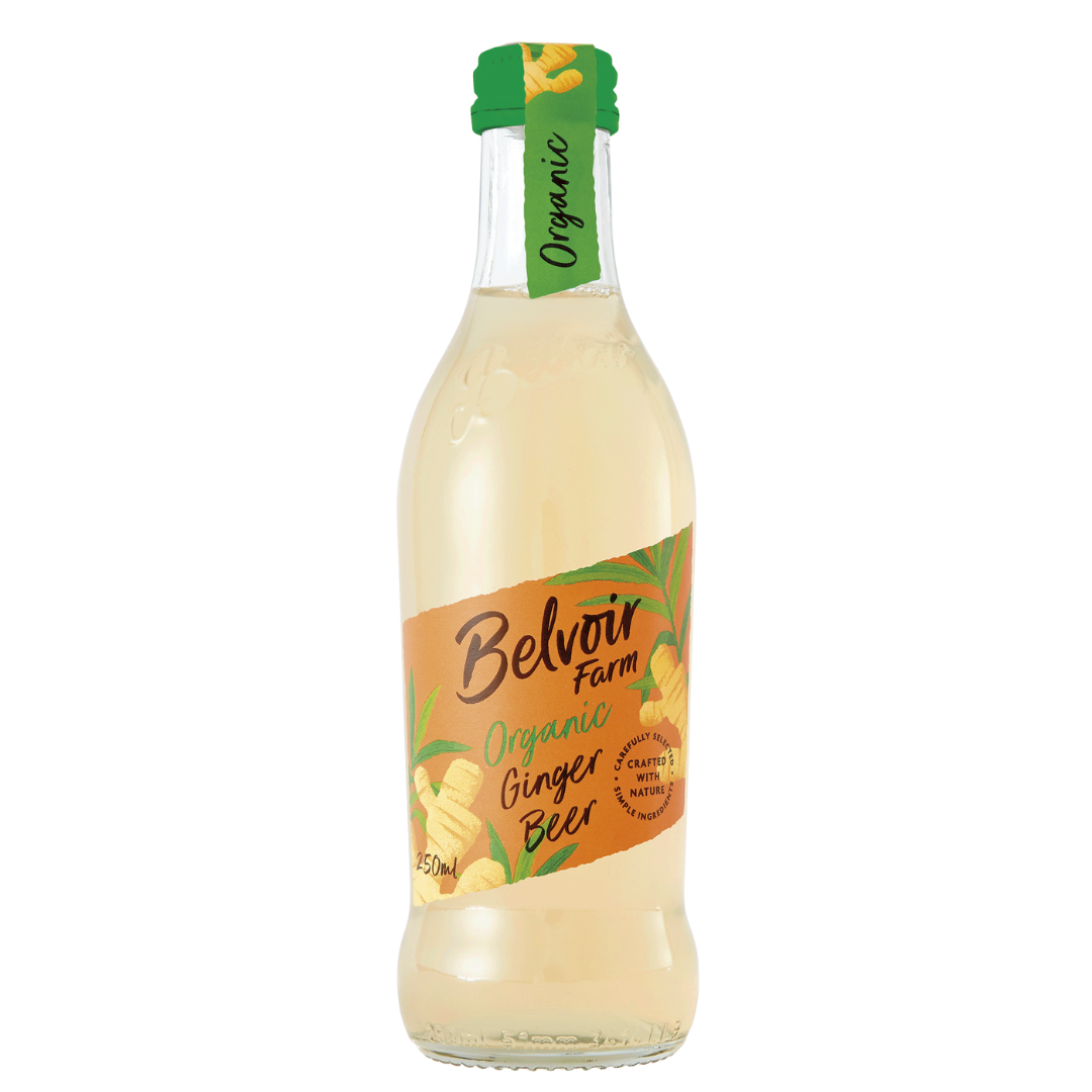 Belvoir Farm Drinks Organic Ginger Beer 250 ml