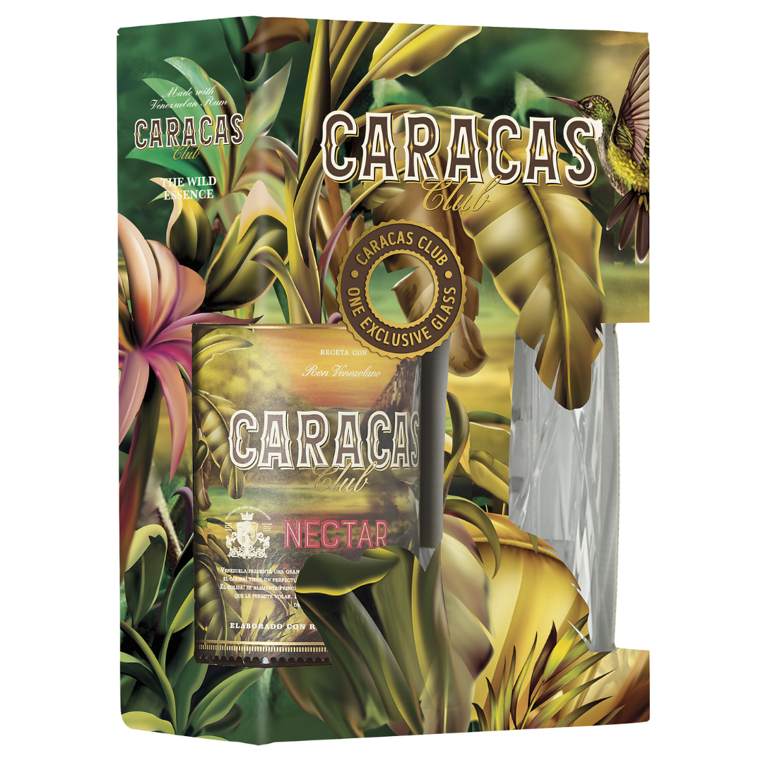 Caracas Club Caracas Club Nectar + sklenička dárkové balení
