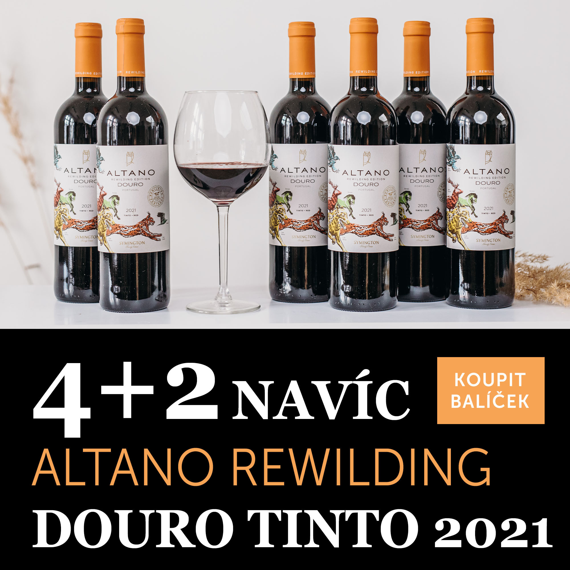 Víno měsíce října - Altano Tinto Douro DOC Graham´s 4+2 navíc