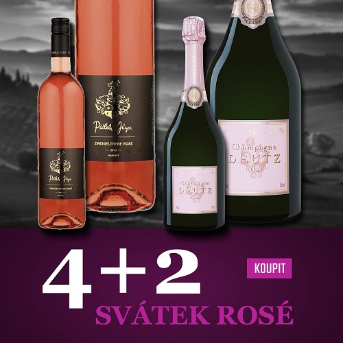 Svátek rosé - 4+2 / 15%