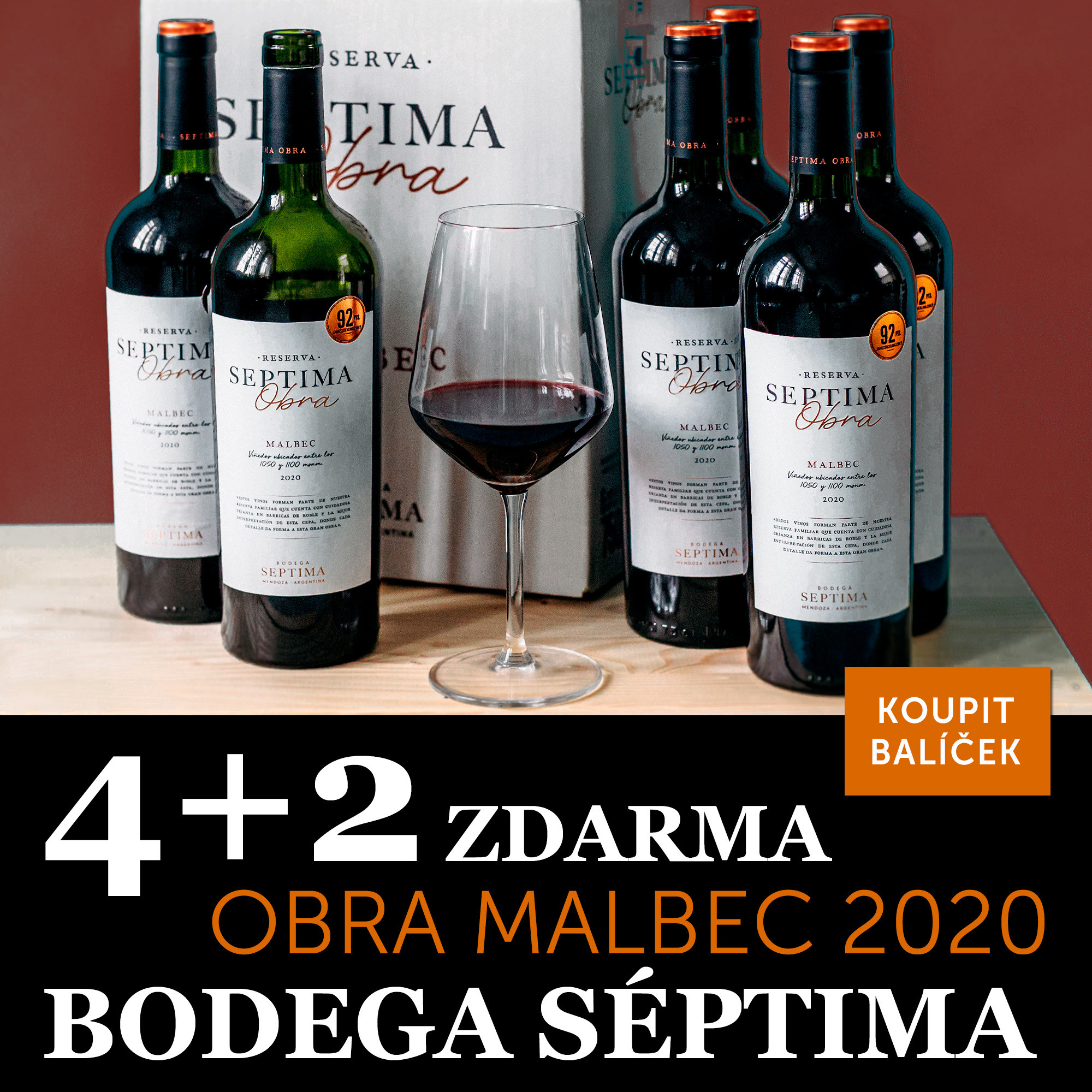 4+2 Séptima Obra Malbec - UKONČENO