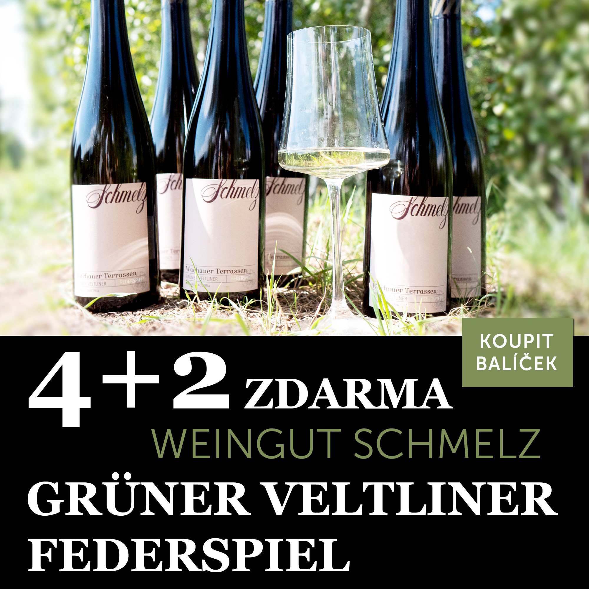 Víno měsíce září - Schmelz Grüner Veltliner Federspiel 4+2