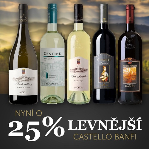 Italské vinařství Castello Banfi